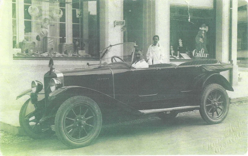 Historisches Geschäft — Hair Fashion Tschaggelar seit über 100 Jahren